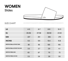 Women's Slides  - Black Polkadots