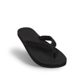 Men’s Flip Flops Recycled Pable Straps - Black/Ketapang