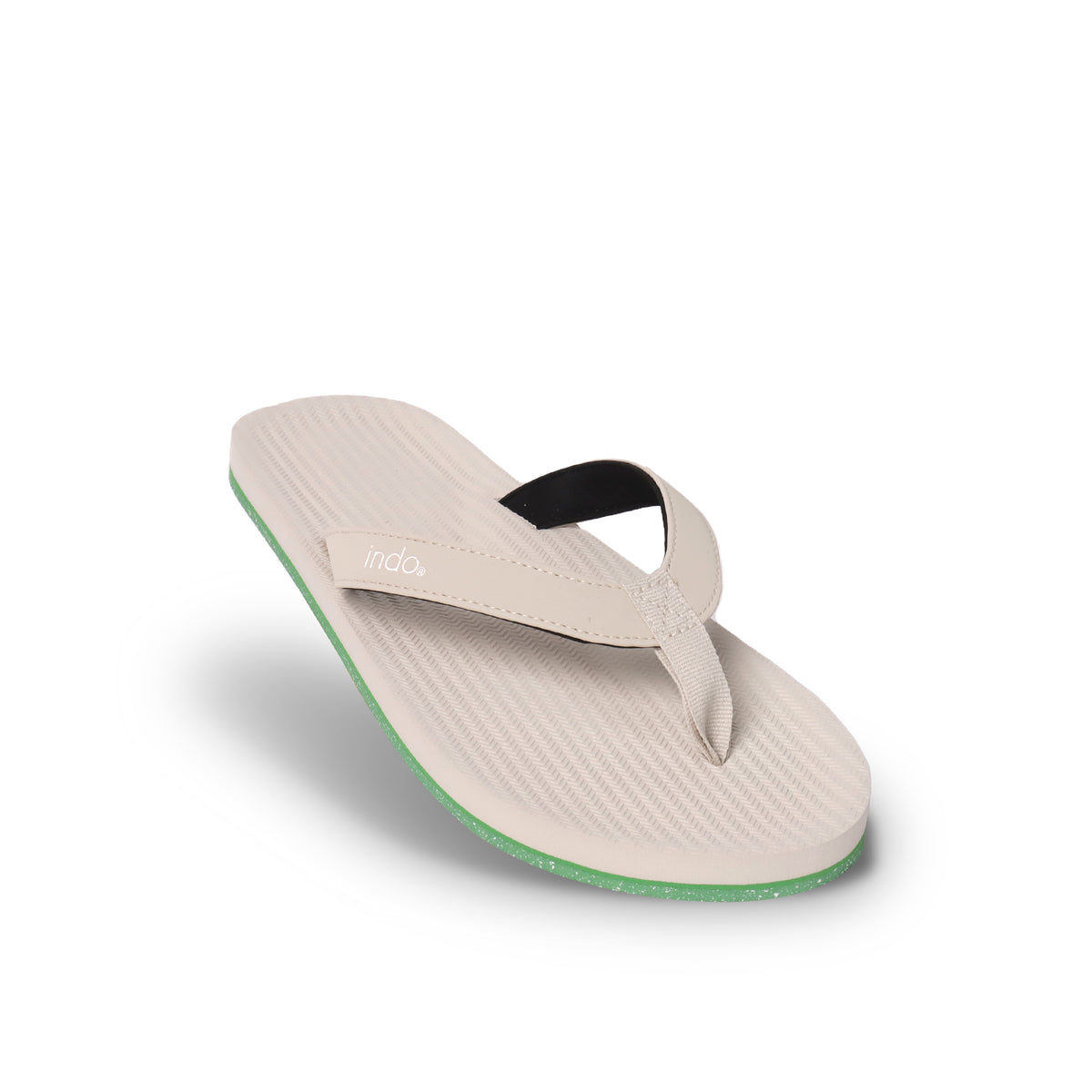 Men’s Flip Flops Sneaker Sole - Sea Salt/Lime Sole