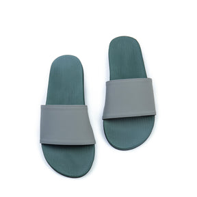 Men's Slides Color Combo - Leaf/Granite
