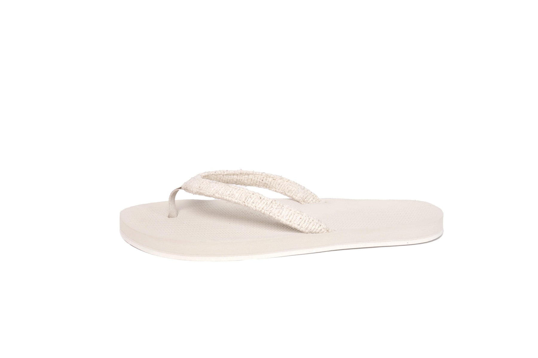 Women's Flip Flops Recycled Pable Straps - Natural/Sea Salt