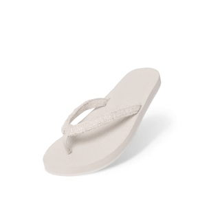 Women's Flip Flops Recycled Pable Straps - Natural/Sea Salt